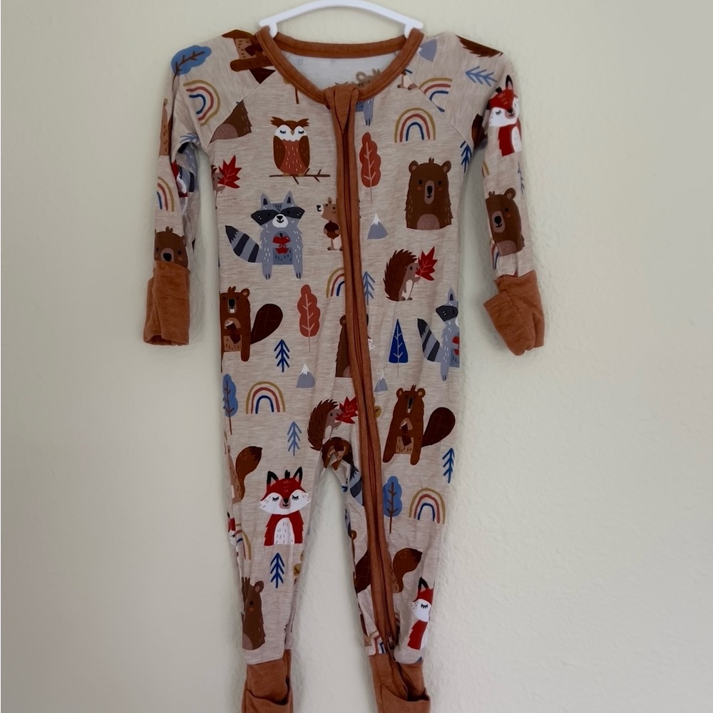 Little Sleepies woodland creatures 0-3 months